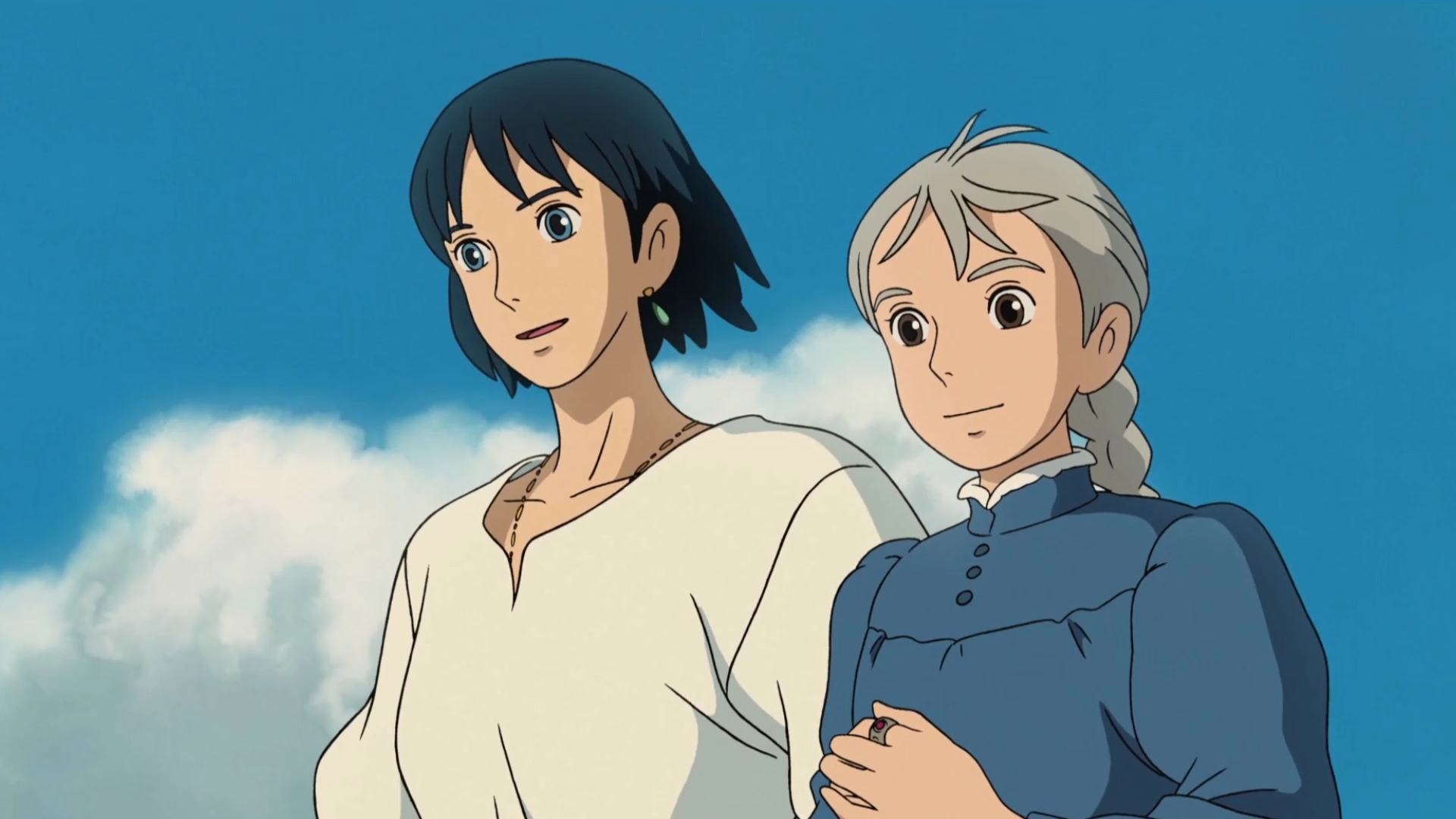 howls moving castle her kiss